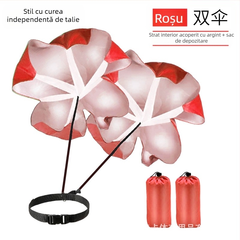 Antrenament de rezistență cu parașută pentru antrenament de forță explozivă, echipament de antrenament pentru fotbal cu parașută, materiale de antrenament pentru baschet