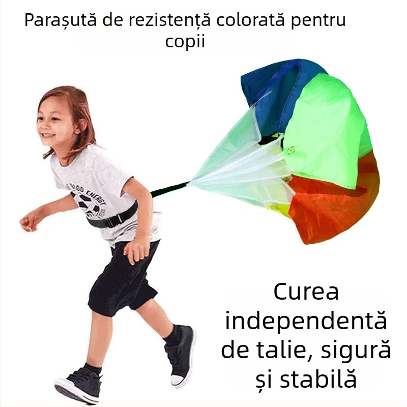 Antrenament de rezistență cu parașută pentru antrenament de forță explozivă, echipament de antrenament pentru fotbal cu parașută, materiale de antrenament pentru baschet