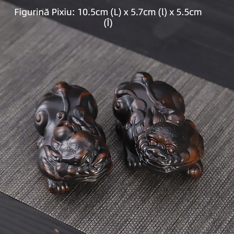 Set de ceai kung fu din ceramică violet, costum retro de uz casnic simplu, capac de ceainic, bol, accesorii pentru set de ceai, culoare înaltă, cadou manual, valoare