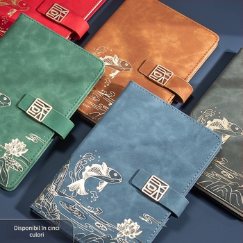 Caiet de notițe A5 pentru birou, cadou creativ pentru costum de birou, modă națională, cutie cadou pentru costum de birou, cadou pentru întâlnirea anuală