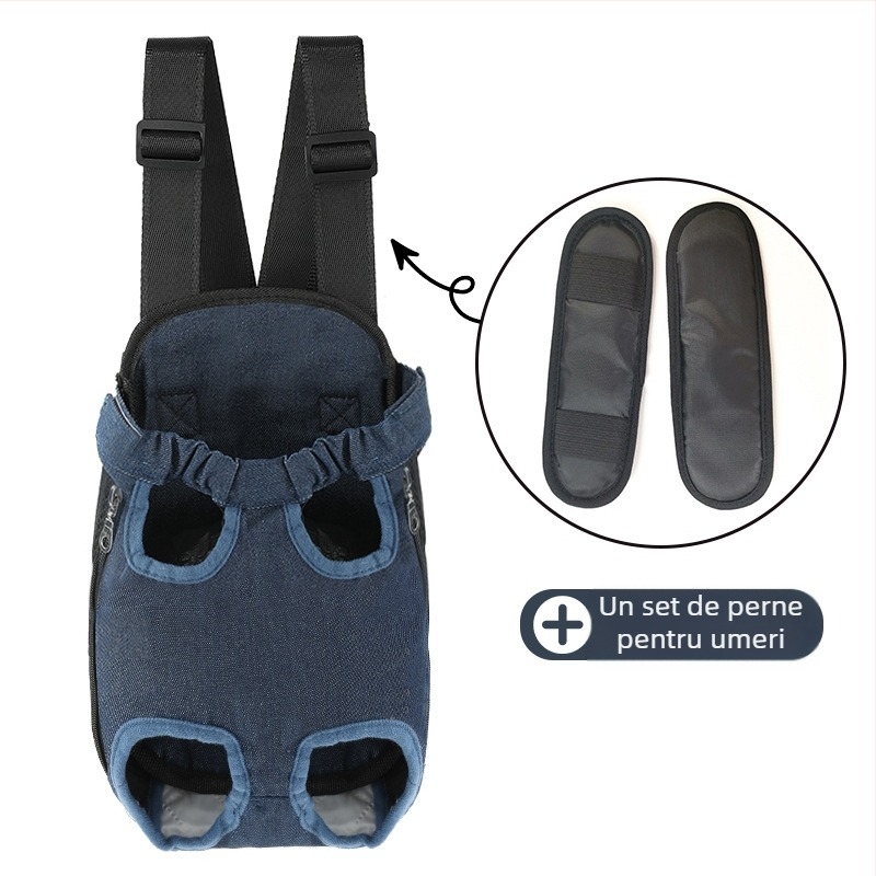 Rucsac universal popular pentru pisici și câini, geantă pentru animale de companie, geantă portabilă de piept pentru animale de companie Teddy Yorkshire pentru ieșiri, rucsac pentru animale de companie