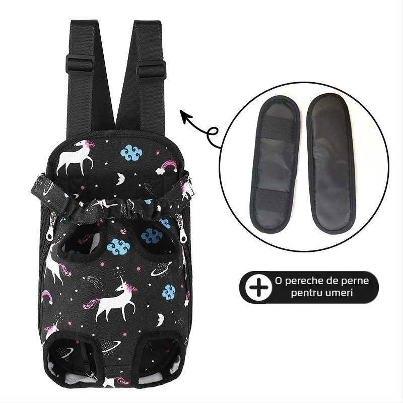 Rucsac universal popular pentru pisici și câini, geantă pentru animale de companie, geantă portabilă de piept pentru animale de companie Teddy Yorkshire pentru ieșiri, rucsac pentru animale de companie