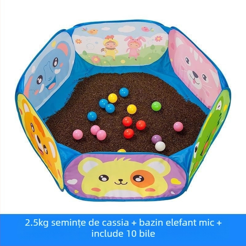 Nisip de jucărie cu semințe de Cassia, vrac, pentru copii, miez de pernă, îndepărtarea prafului sălbatic, nisip de piscină vrac, en-gros