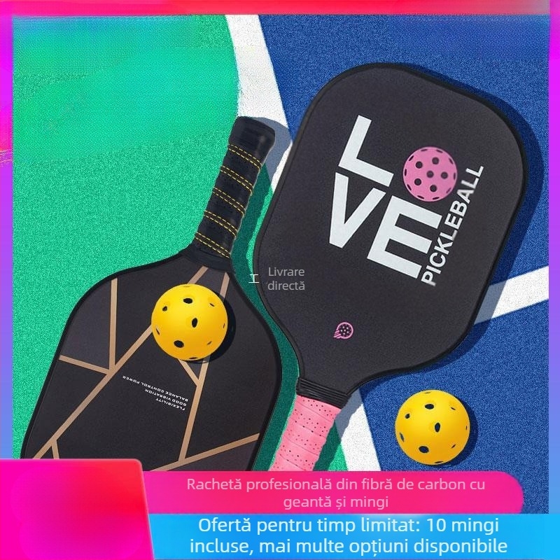 Costum de rachetă UGIN Peak din fibră de carbon, calitate profesională, pentru competiții, sport, Peak Racket Board, pickleball