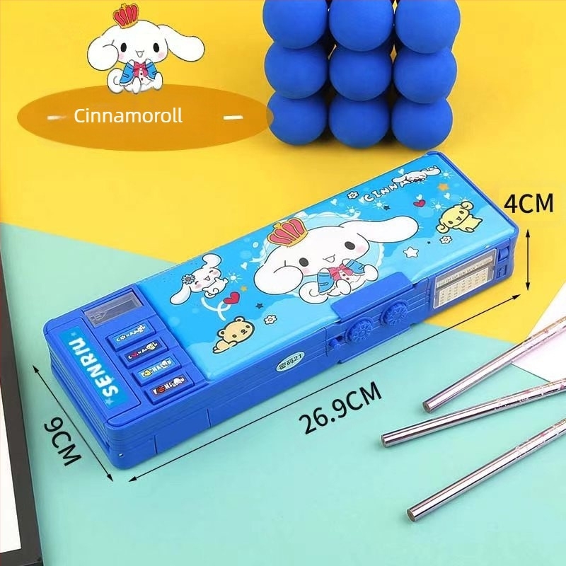 Penar cu parolă + lanț gratuit pentru pixuri pe tablă albă, penar multifuncțional cu două straturi, capacitate mare, pentru bărbați și femei, design de astronaut