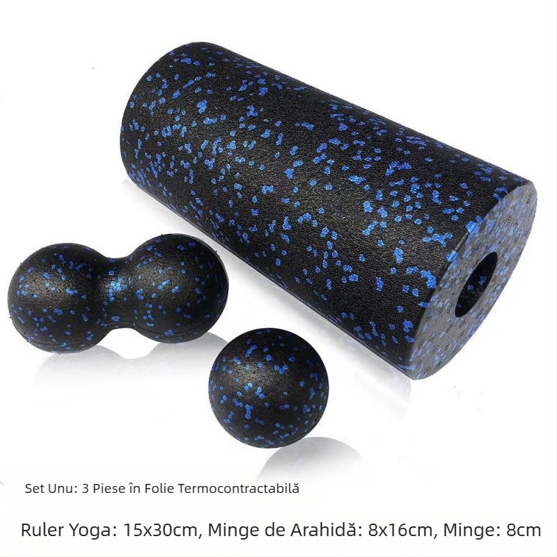 coloană de yoga din spumă epp set de axuri din spumă rolă rolă de yoga masaj muscular relaxare coloană de masaj fitness