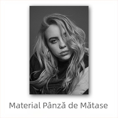 Poster Aliexpress transfrontalier cu celebritatea Billie Eilish, Billie Eilish personaj european și american, pictură murală pentru dormitor și living