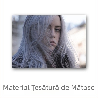 Poster Aliexpress transfrontalier cu celebritatea Billie Eilish, Billie Eilish personaj european și american, pictură murală pentru dormitor și living