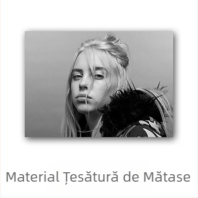 Poster Aliexpress transfrontalier cu celebritatea Billie Eilish, Billie Eilish personaj european și american, pictură murală pentru dormitor și living