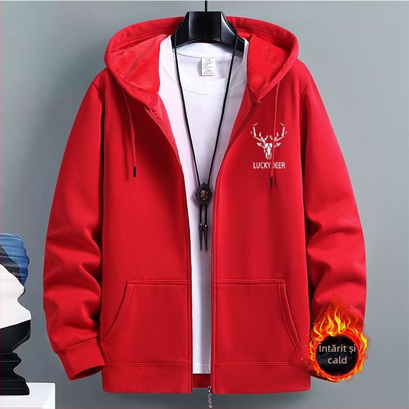 Cardigan pulover bărbați primăvară și toamnă modă americană brand cu glugă cupluri haine de top sport cu fermoar lejer jachetă transfrontalieră plus size