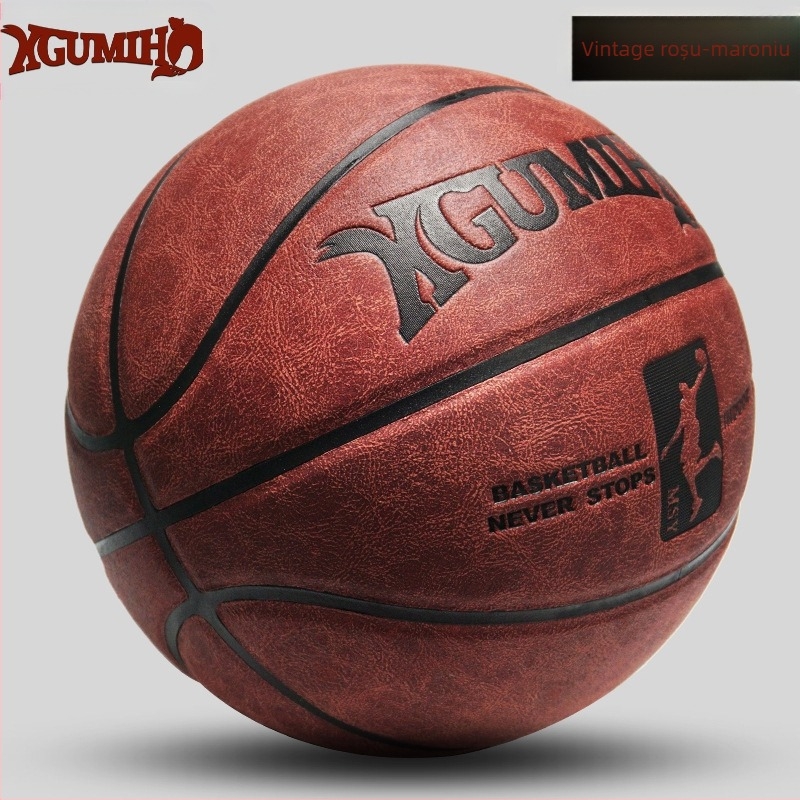 Produse originale oficiale Nr. 7 joc dedicat studenților în aer liber Nr. 5 adulți piele de vacă textură Nr. 6 baschet copii LQ