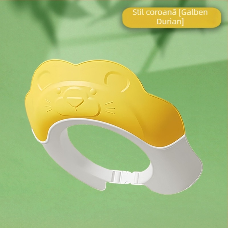 Șampon pentru bebeluși, artefact, capac de reținere a apei pentru copii, cască de duș pentru baie pentru bebeluși, protecție impermeabilă pentru urechi, capac de apă pentru spălarea părului pentru copii
