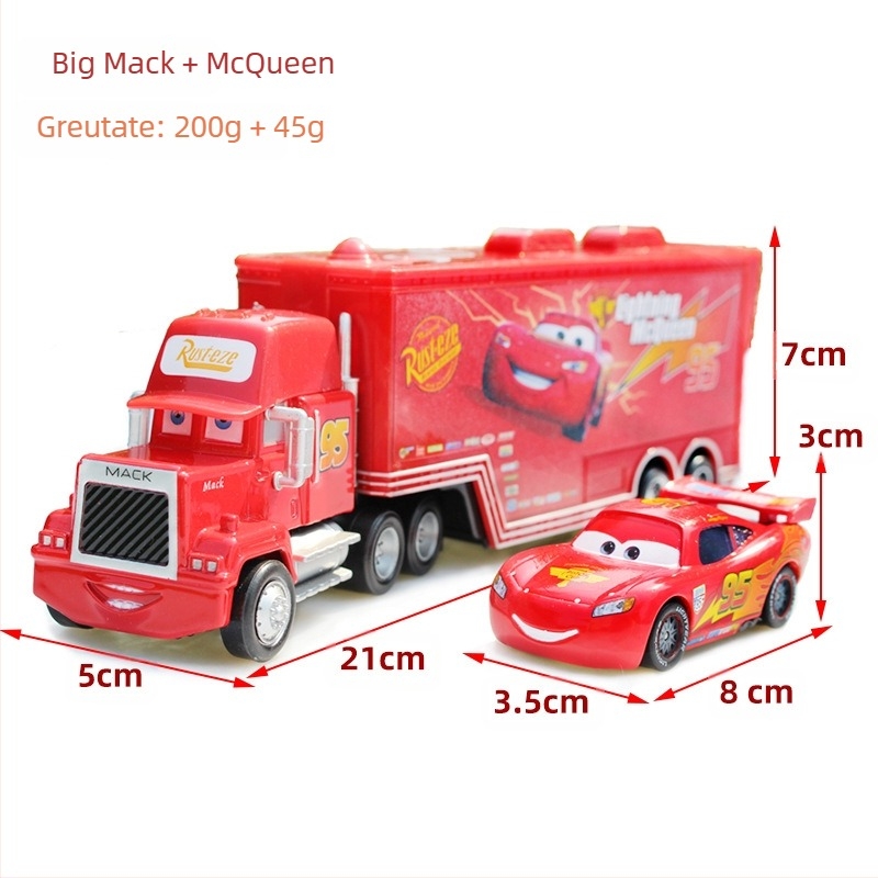 Car Story Uncle Mai Container Truck Racer suit Aliaj Mașină Jucărie Model Copii