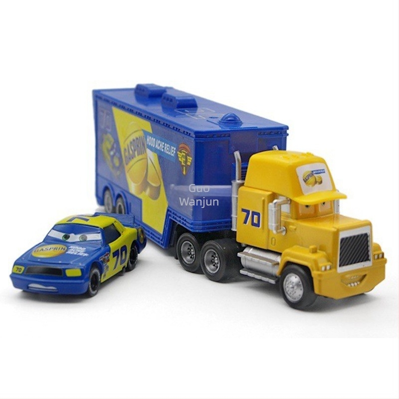 Car Story Uncle Mai Container Truck Racer suit Aliaj Mașină Jucărie Model Copii