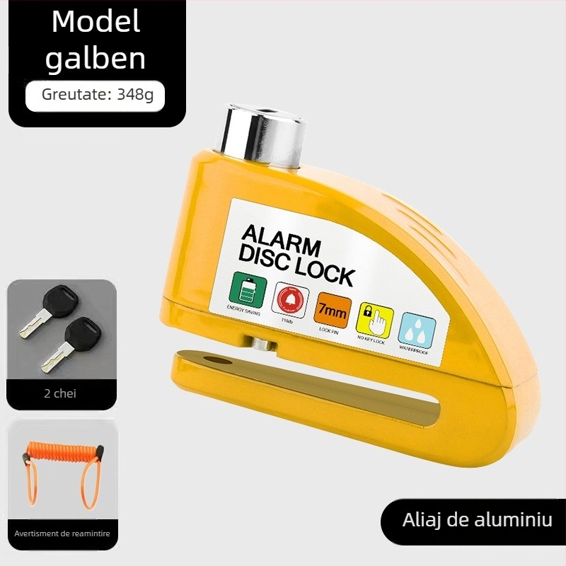 Încuietoare universală pentru frână cu disc pentru mașină electrică, încuietoare pentru motocicletă, antifurt, alarmă pentru bicicletă, încuietoare cu disc de frână, încuietoare pentru biciclete de munte