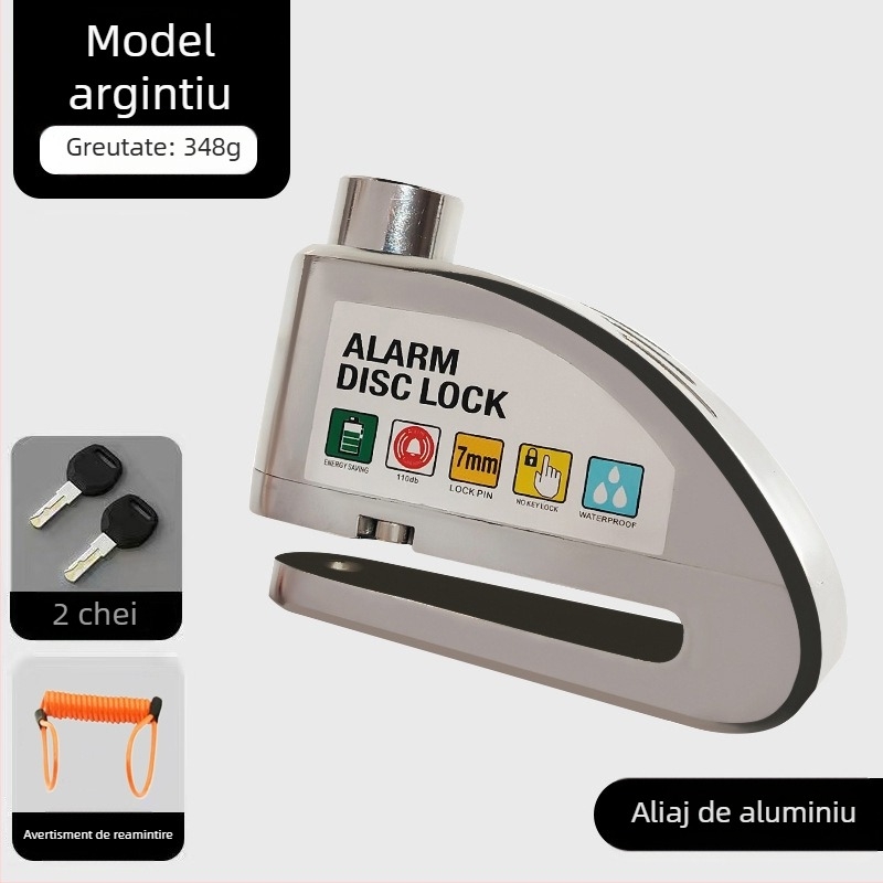 Încuietoare universală pentru frână cu disc pentru mașină electrică, încuietoare pentru motocicletă, antifurt, alarmă pentru bicicletă, încuietoare cu disc de frână, încuietoare pentru biciclete de munte