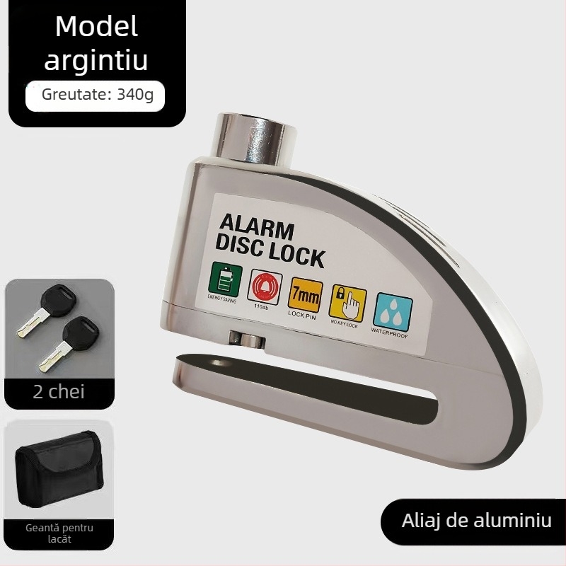 Încuietoare universală pentru frână cu disc pentru mașină electrică, încuietoare pentru motocicletă, antifurt, alarmă pentru bicicletă, încuietoare cu disc de frână, încuietoare pentru biciclete de munte