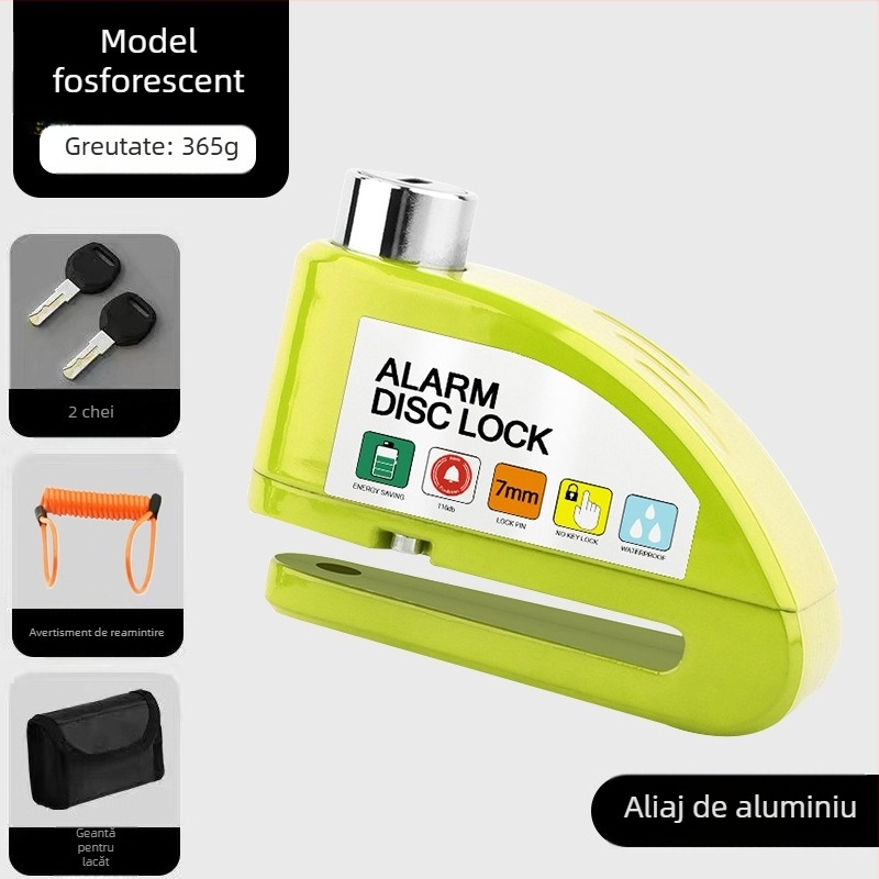 Încuietoare universală pentru frână cu disc pentru mașină electrică, încuietoare pentru motocicletă, antifurt, alarmă pentru bicicletă, încuietoare cu disc de frână, încuietoare pentru biciclete de munte