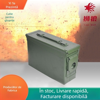 Cutie de depozitare multifuncțională rezistentă la șocuri, en-gros din fabrică, cutie metalică portabilă mică