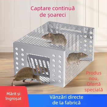 Capcană de șoareci cușcă de șoareci en-gros din fabrică, model de export, capcană de șoareci complet automată continuă, artefact, capcană de șoareci super puternică