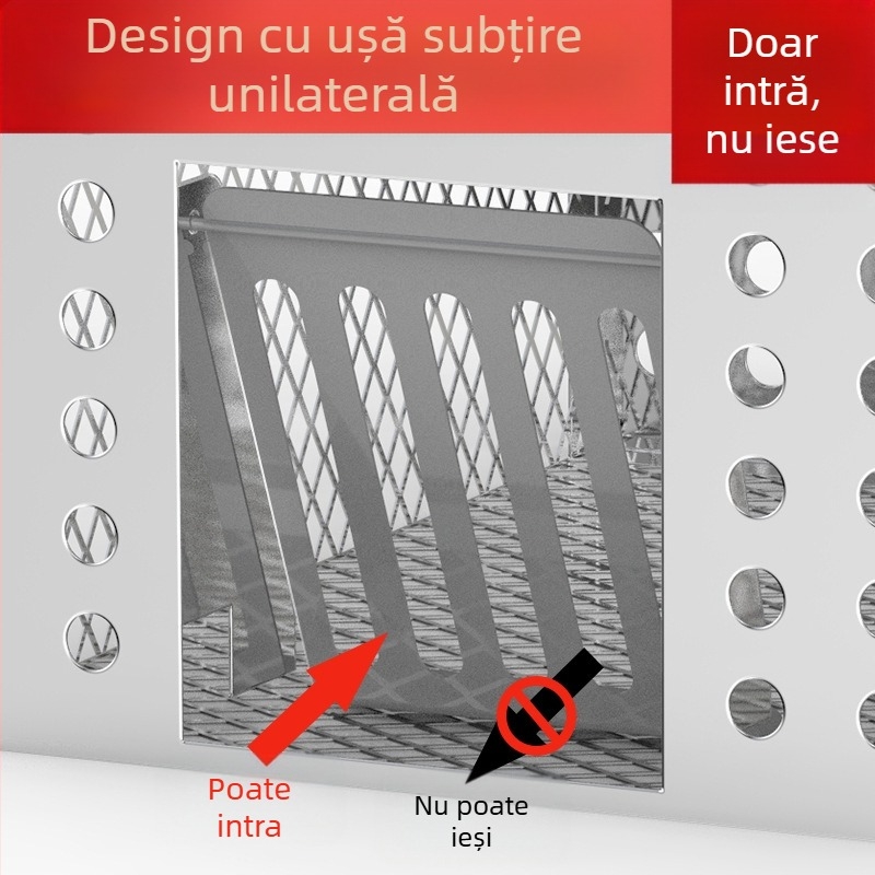 Capcană de șoareci cușcă de șoareci en-gros din fabrică, model de export, capcană de șoareci complet automată continuă, artefact, capcană de șoareci super puternică