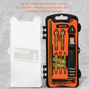 Kituri de curățare pentru arme. 177 .223 .308 cal. 5.56mm 7.62mm 12 perii de curățare