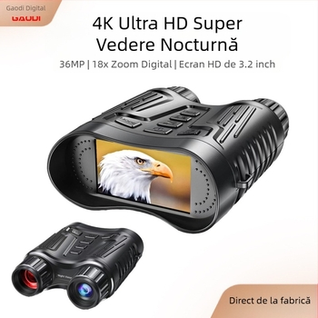 Vânzări directe din fabrică, nou dispozitiv de vedere nocturnă 4K, binoclu digital de înaltă definiție pentru fotografii și video, telescop cu vedere nocturnă în infraroșu pentru exterior