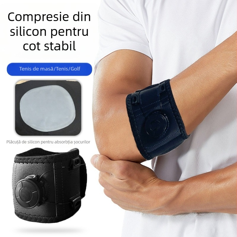 Manșoane de alergare presurizate cu nasturi pentru cotiere, curele rotative transfrontaliere pentru brațe, fitness, Amazon Sports Eva
