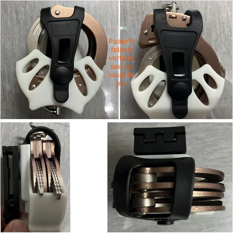 2021 Nou Universal Quick Pull Cătușe Mânecă Talie Agățat Geantă K Geantă Tactică Compatibilă cu Barrel Knocking Board Knocking și ASP Rose Gold