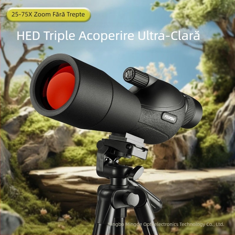 Producători en-gros oglindă nouă pentru observarea păsărilor HED25-75X60, oglindă pentru observarea păsărilor în aer liber cu diametru mare și viziune nocturnă HD