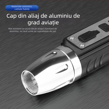 Rohmon Repere Noua Lampă de Jad Lampă cu Lumină Mov Verificarea Bancnotelor Bijuterii Jad Tutun și Alcool Anti-falsificare Identificare Lanternă cu Lumină Puternică pentru Comori