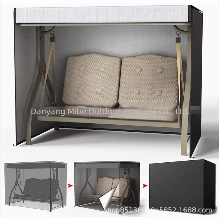 Husă pentru balansoar de grădină direct din fabrică, impermeabilă și rezistentă la praf, Amazon Ebay, husă pentru balansoar de curte
