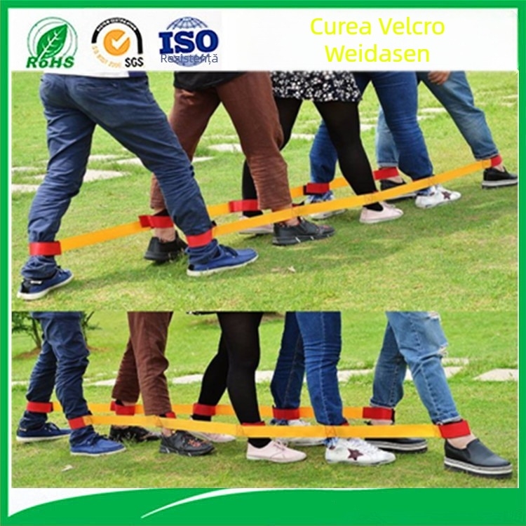 Vânzări directe din fabrică Joc distractiv Expansiune sport Tramvai pe șenile Adult Kidsren Giant Footstep Leggings Centură