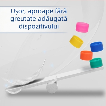 Inel cu logo pentru antenă walkie-talkie, inel universal din cauciuc pentru walkie-talkie, capac decorativ pentru antenă, accesorii pentru produs