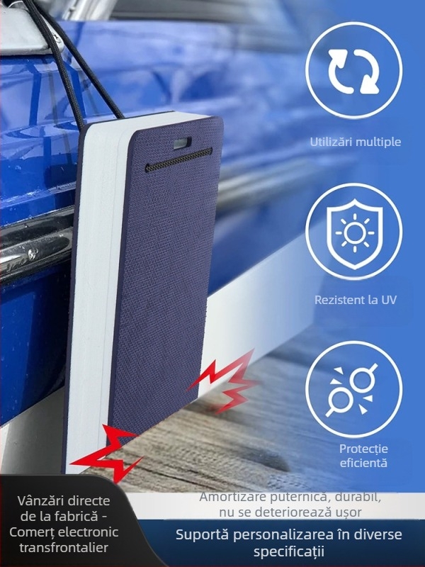 Apărătoare transfrontaliere pentru iahturi explozive, apărătoare eva, caiac, bară de protecție anti-coliziune, spumă îngroșată marină