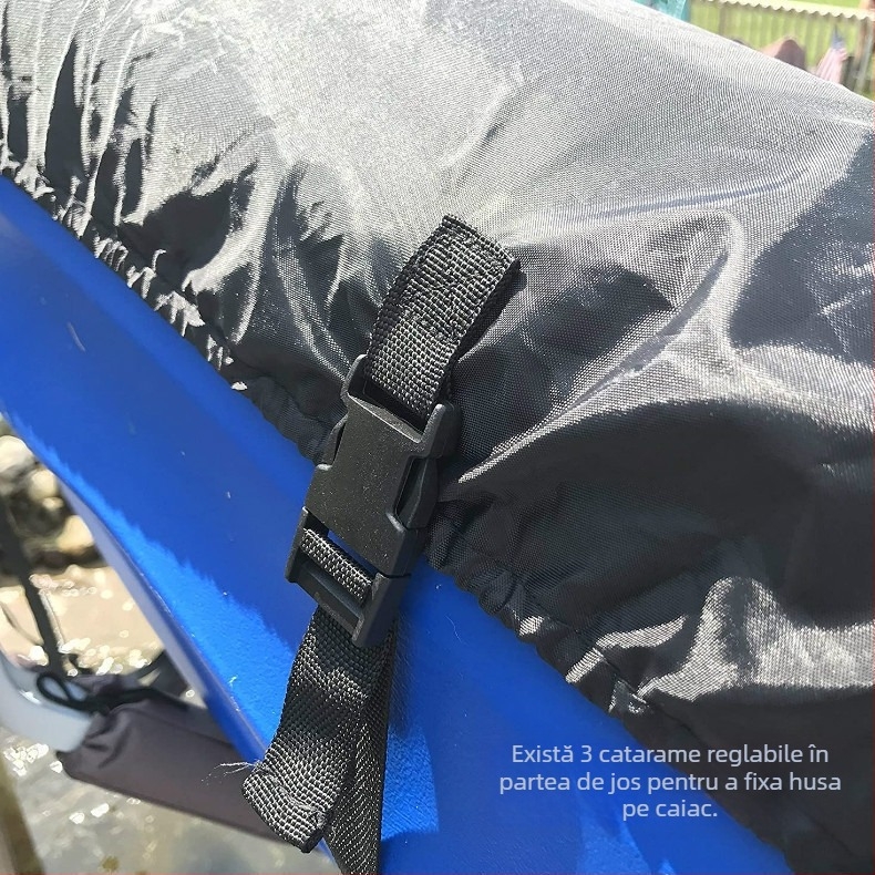 Husă de caiac impermeabilă și anti-praf, acoperită cu argint, din pânză Oxford, Dropshipping, pentru interior și exterior, pentru caiac, transfrontalieră