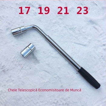 Cheie auto retractabilă cu manșon prelungită, economisește forță de muncă, înlocuirea anvelopelor auto, demontarea butucului roții, cheie costum instrument