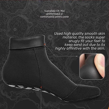 Șosete antiderapante pentru snorkeling, husă de pantofi din neopren, patru sezoane, echipament universal, șosete de înot, scufundări, șosete de plajă, snorkeling, înot