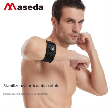 Maxida Buton Cot Păstrare Presiune Cot Păstrare Elasto Reglabil Încorporat Silicon Pernă Baseball Badminton Protector