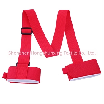 Curea de snowboard dublă portabilă Spot, curea neutră pentru snowboard, curea de umăr Velcro EVA pentru snowboard