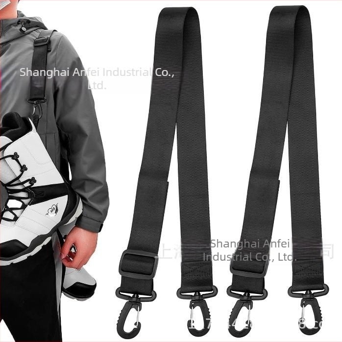 Cizme de schi pentru adulți de iarnă, curea convenabilă cu cataramă cu cârlig, patine cu role, curea de umăr, curea de patinaj, curea portabilă pentru snowboard