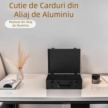 Set de cărți din aliaj de aluminiu, cutie de scule, Game King, clasificare a cărților, protecție pentru depozitare, potrivit pentru bagaje de 35 de puncte, Amazon
