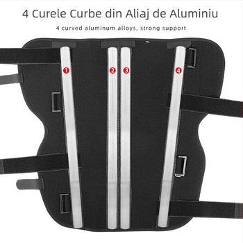 Atelă fixă pentru membrele inferioare, curea mare pentru picior, suport cu placă de oțel respirabilă, absorbantă a transpirației, stabilizează antrenamentul și protejează