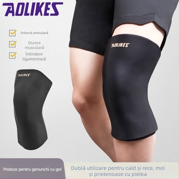 Compresă dublă cu gel, rece și cald, pentru genunchiere, moale și confortabilă, după exerciții, compresă rece și caldă pentru mușchii articulațiilor picioarelor, care poate fi repetată.