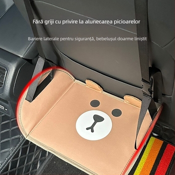 Odihnă pentru picioare pentru bancheta din spate a mașinii, odihnă pentru copii și adulți, pe distanțe lungi, pedală de călătorie, mașină autonomă, odihnă pentru afaceri, artefact