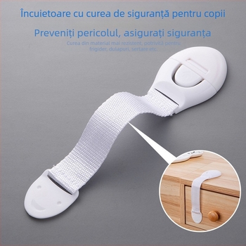Produse de protecție pentru bebeluși, blocare de siguranță pentru copii, multicoloră, curea de sertar pentru copii, blocare cu chingi lungi multifuncțională