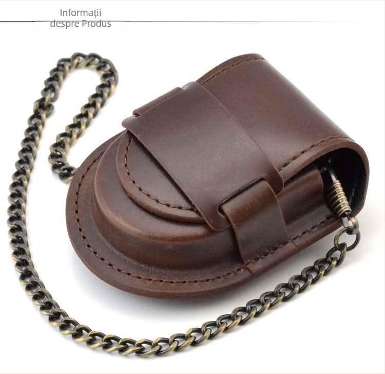 En-gros, aprovizionare vintage, carcasă din piele Denim, ceas de buzunar, ceas de talie, cuarț mecanic, bărbați și femei, carcasă de ceas cadou antic