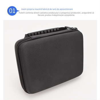 Eva Travel geantă portabilă de depozitare pentru ceasuri, 6 sloturi pentru carduri, rezistentă la șocuri, anti-cădere, anti-presiune, portabilă, cadou