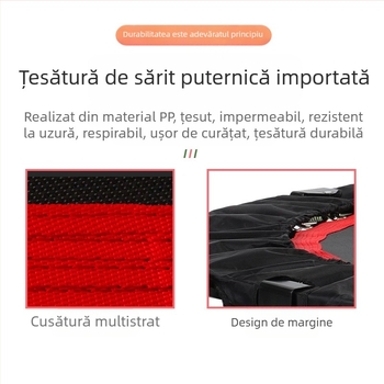 Trambulina pentru adulți și copii, pat de sală de sport interior, pat de sărituri pentru familie, trambulină Bounce, furnizare directă din fabrică