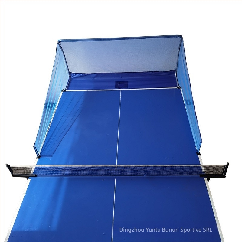 Plasă de colectare a mingii de tenis de masă, plasă de blocare pentru antrenament în interior, plasă de colectare a mingii de tenis de masă, cadru portabil, plasă de colectare și reciclare a mingii